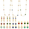 Wholesale Women's Light Luxury Style Stainless Steel Heart Plated 18K Gold Zircon Jewelry Set With Earrings And Necklace