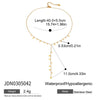 Wholesale Women's Light Luxury Titanium Steel And Stainless Steel Jewelry Necklace With Geometric Pattern And Electroplating Design