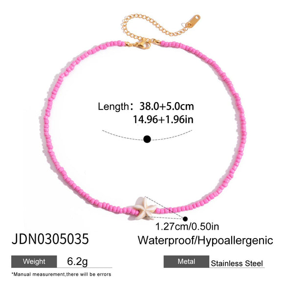 Wholesale Women's Light Luxury Titanium Steel And Stainless Steel Jewelry Necklace With Geometric Pattern And Electroplating Design