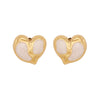 Wholesale Women's Love Earrings Stainless Steel Heart Shaped With Oil Dripping Treatment
