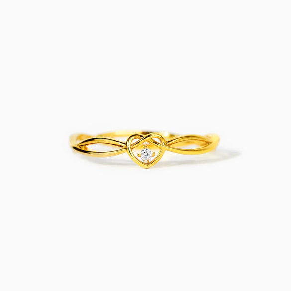 Wholesale Women's Love Ring Silver 925 Geometric Electroplated