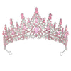 Wholesale Women's Luxury Bridal Crown Hairband Accessories Zinc Alloy Electroplating