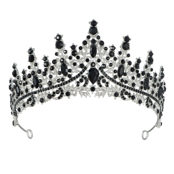 Wholesale Women's Luxury Bridal Crown Hairband Accessories Zinc Alloy Electroplating