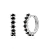 Wholesale Women's Luxury Geometric Zircon Earring Sets Copper Purely Handmade