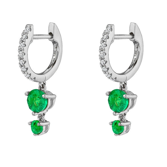 Wholesale Women's Luxury Geometric Zircon Earring Sets Copper Purely Handmade