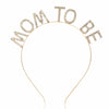 Wholesale Women's Maternity Headband Alloy Electroplated Letter Hair Accessories