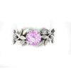 Wholesale Women's Metal Diamond Olive Leaf Ring