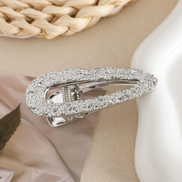 Wholesale Women's Metal Elegant Shiny Baroque Duck Clip Hairpin Set With Electroplating
