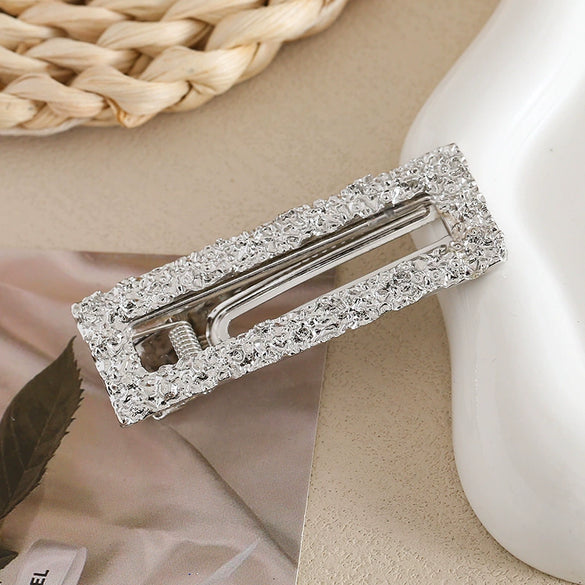 Wholesale Women's Metal Elegant Shiny Baroque Duck Clip Hairpin Set With Electroplating