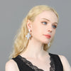 Wholesale Women's Metal Flower Earrings Minimalist Geometric Statement Design Vintageinspired Fashion Jewelry