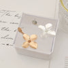 Wholesale Women's Metal Flower Earrings Minimalist Geometric Statement Design Vintageinspired Fashion Jewelry