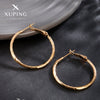 Wholesale Women's Metal Geometric Circle Earrings Copper Zinc Alloy Electroplating