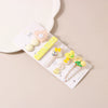 Wholesale Women's Metal Pearl Geometric Electroplated Side Clip Hairpin Set