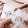Wholesale Women's Metal Pearl Rhinestone Hairpin With Forest Tree Branch Design And Electroplating Treatment