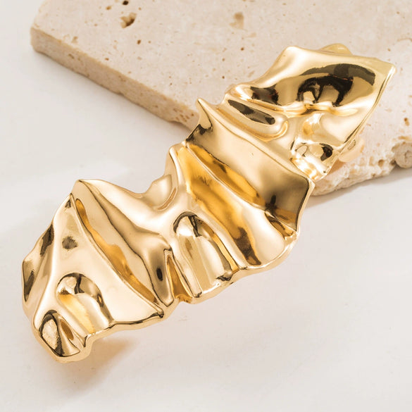 Wholesale Women's Metal Shell Spring Clip Geometric Fashion Style Hair Clip