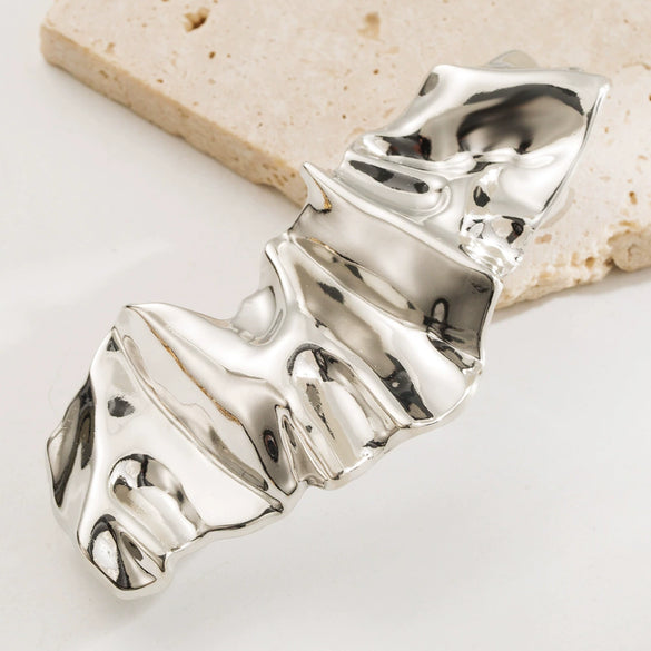 Wholesale Women's Metal Shell Spring Clip Geometric Fashion Style Hair Clip