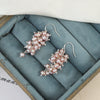 Wholesale Women's Minimalist Drop Shape Natural Freshwater Pearl S925 Sterling Silver Earrings Set With Pearls