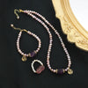 Wholesale Women's Minimalist Freshwater Pearl And K Gold Jewelry Including Necklace Bracelet Ring With Electroplating