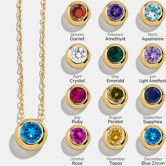 Wholesale Women's Minimalist Geometric Copper Pendant Necklace With Mixed Gemstone Inlay And O Chain