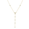 Wholesale Women's Minimalist Geometric 925 Silver Electroplated Cross Chain Long Necklace