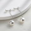 Wholesale Women's Minimalist Geometric 925 Silver Electroplated Stud And Pendant Earrings