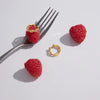 Wholesale Women's Minimalist Geometric Stainless Steel 18K Gold Plated Earrings