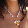 Wholesale Women's Minimalist Geometric Stainless Steel Necklace With Vacuum Real Gold Plating In Pvd Furnace