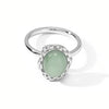 Wholesale Women's Minimalist Geometric Stainless Steel Polished Electroplated Openended Ring Jewelry