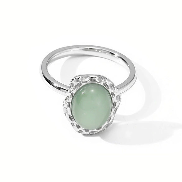 Wholesale Women's Minimalist Geometric Stainless Steel Polished Electroplated Openended Ring Jewelry