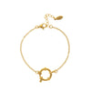 Wholesale Women's Minimalist Geometric Titanium Steel Detachable Sailor Bracelet With Oven Vacuum Plating And Electroplating