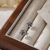 Wholesale Women's Minimalist Geometric Titanium Steel Earrings With Electroplating