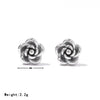 Wholesale Women's Minimalist Geometric Titanium Steel Earrings With Electroplating