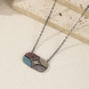 Wholesale Women's Minimalist Hiphop S925 Sterling Silver Star Shape Electroplated Clavicle Necklace