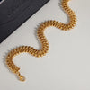 Wholesale Women's Minimalist Light Luxury Geometric Stainless Steel Electroplated Choker Necklace