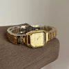 Wholesale Women's Minimalist Square Watch With Metal Strap And Stainless Steel Butterfly Double Snap Buckle