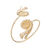 Wholesale Women's Modern Minimalist Animal Style Electroplated Alloy Conch Open Arm Bracelet Accessories