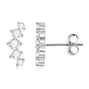Wholesale Women's Moissanite Earrings 925 Sterling Silver K Gold Electroplated Geometric Style