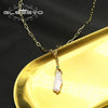 Wholesale Women's Natural Baroque Pearl Necklace With Retro Niche Design Pendant And Geometric Styling High End Sweater Chain