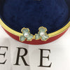 Wholesale Women's Natural Freshwater Pearl Earrings In Flat Round And Bun Round Shapes 18K Goldfilled S925 Sterling Silver