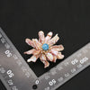 Wholesale Women's Natural Freshwater Pearl Geometric Original Design Electroplated Brooch
