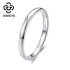 Wholesale Women's Natural Geometric S925 Sterling Silver Ring With Electroplating