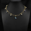 Wholesale Women's Natural Pearl Necklace With Cloisonne Lace Tassel Butterfly Pendant Retro Geometric Electroplated Jewelry