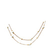 Wholesale Women's Natural Style Stainless Steel Pearl Chain Necklace With Electroplating