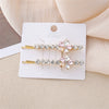 Wholesale Women's Natural Style Zinc Alloy Flower Hairpin Allmatch Retro Clip
