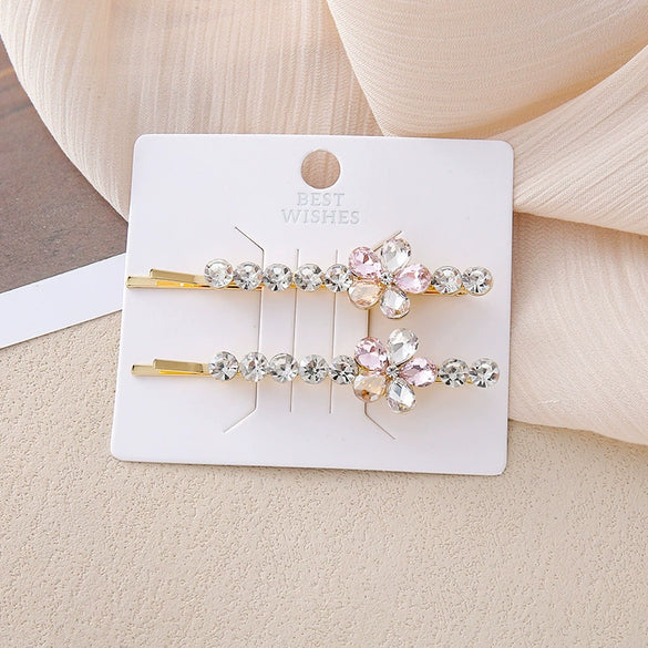 Wholesale Women's Natural Style Zinc Alloy Flower Hairpin Allmatch Retro Clip