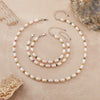 Wholesale Women's Natural Tourmaline Freshwater Pearl S925 Sterling Silver Handmade Beaded Necklace