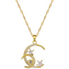 Wholesale Women's Necklace Stainless Steel Copper Electroplated Geometric Pendant