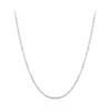 Wholesale Women's Niche Design 925 Sterling Silver Baby's Breath Star Water Wave Chain Necklace With Electroplating