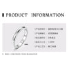 Wholesale Women's Niche Geometric Moissanite Ring S925 Sterling Silver Electroplated