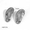 Wholesale Women's Niche Geometric Stainless Steel Electroplated Irregular Twisted Asymmetric Earrings